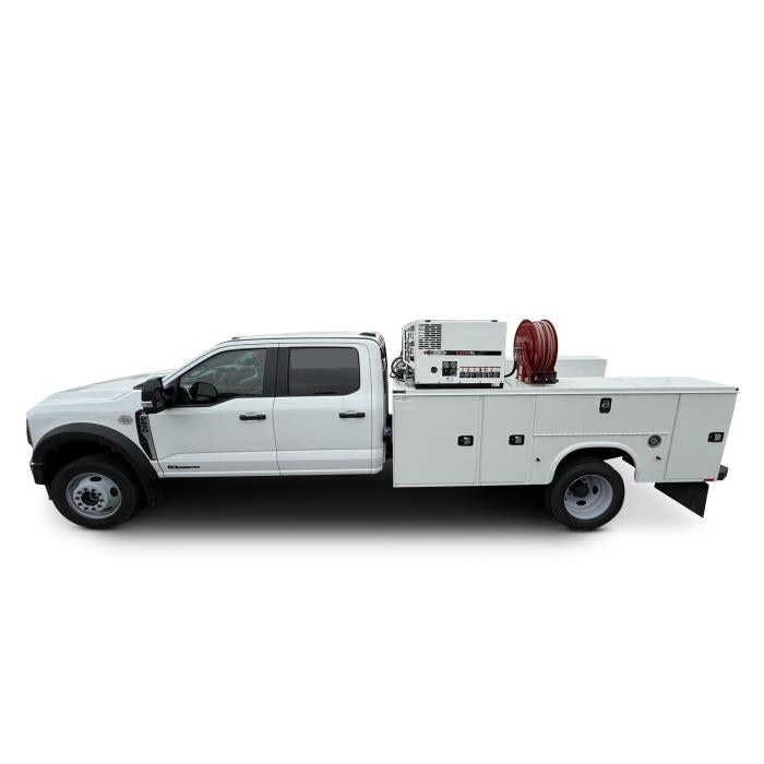 2025 Ford F-550 XL in Oxford White — front three-quarter view