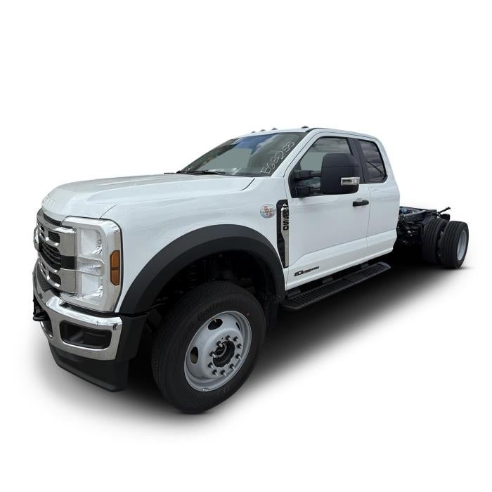 2026 Ford F-550 XL in Oxford White — front three-quarter view