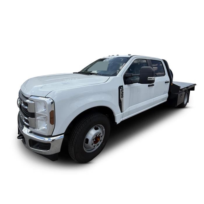 2026 Ford F-350 XL in Oxford White — front three-quarter view