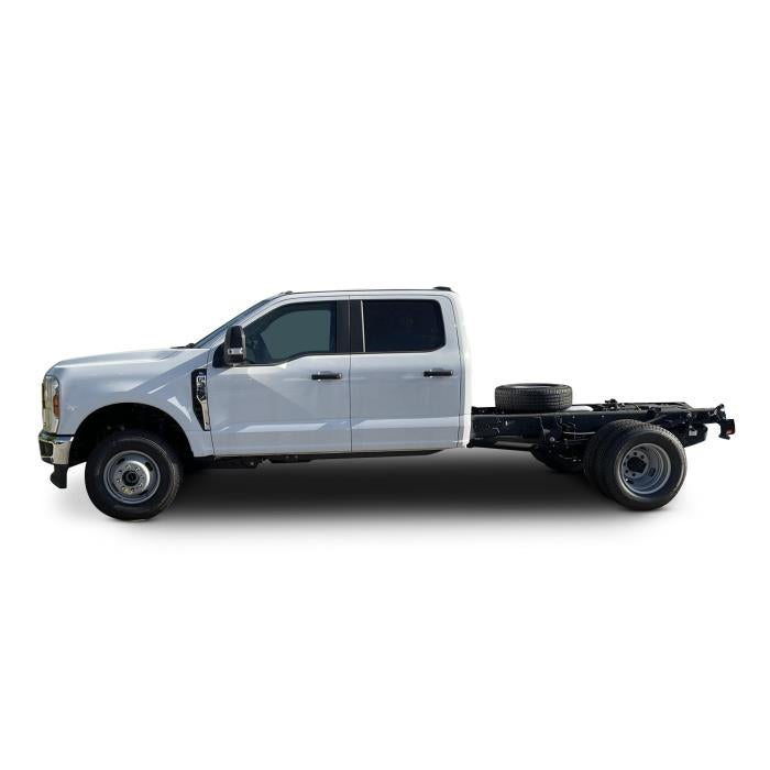 2026 Ford F-350 XL in Oxford White — front three-quarter view