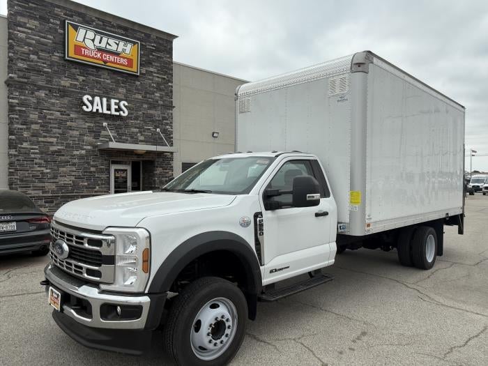 2025 Ford F-550 — rear three-quarter view