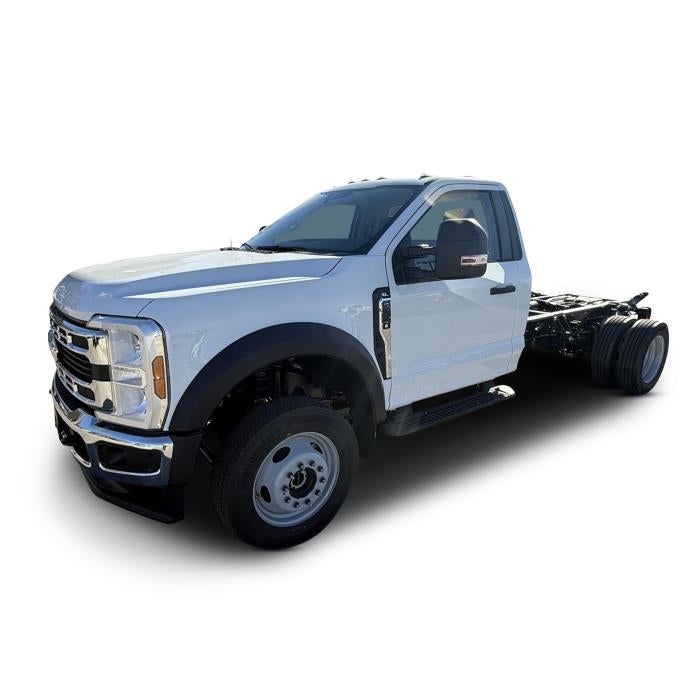 2026 Ford F-550 XL in Oxford White — front three-quarter view