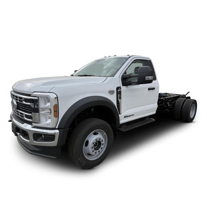 2026 Ford F-600 XL in Oxford White — front three-quarter view