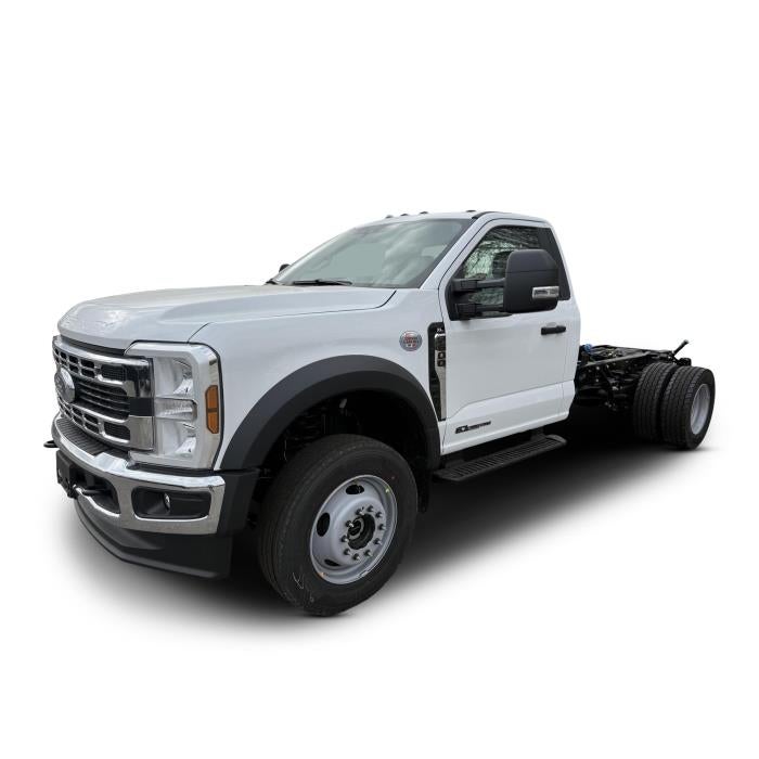 2026 Ford F-600 XL in Oxford White — front three-quarter view