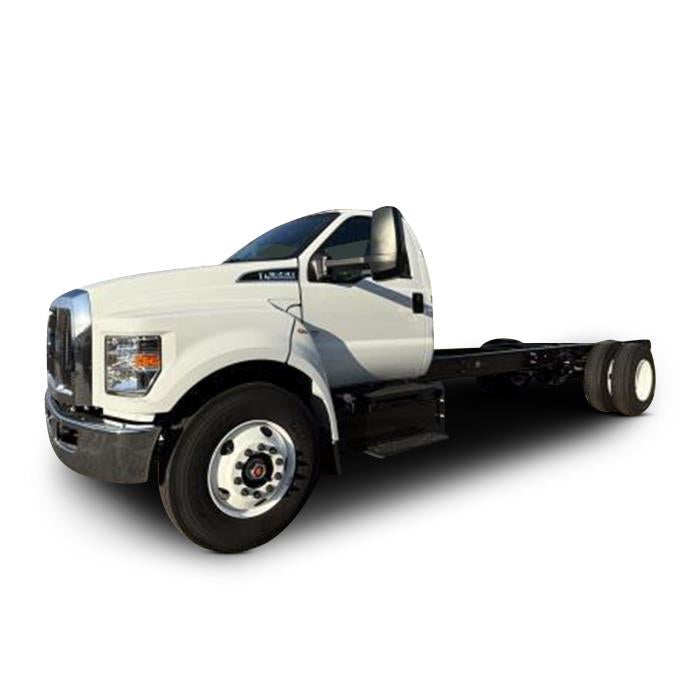 2026 Ford F-650 Standard in Oxford White — front three-quarter view
