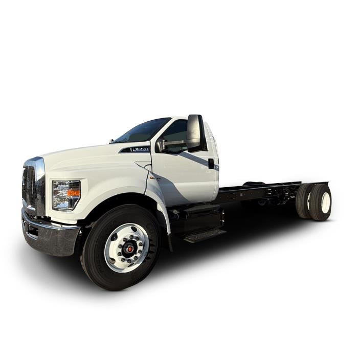 2026 Ford F-650 Standard in Oxford White — front three-quarter view