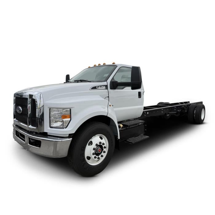 2026 Ford F-750 Standard in Oxford White — front three-quarter view