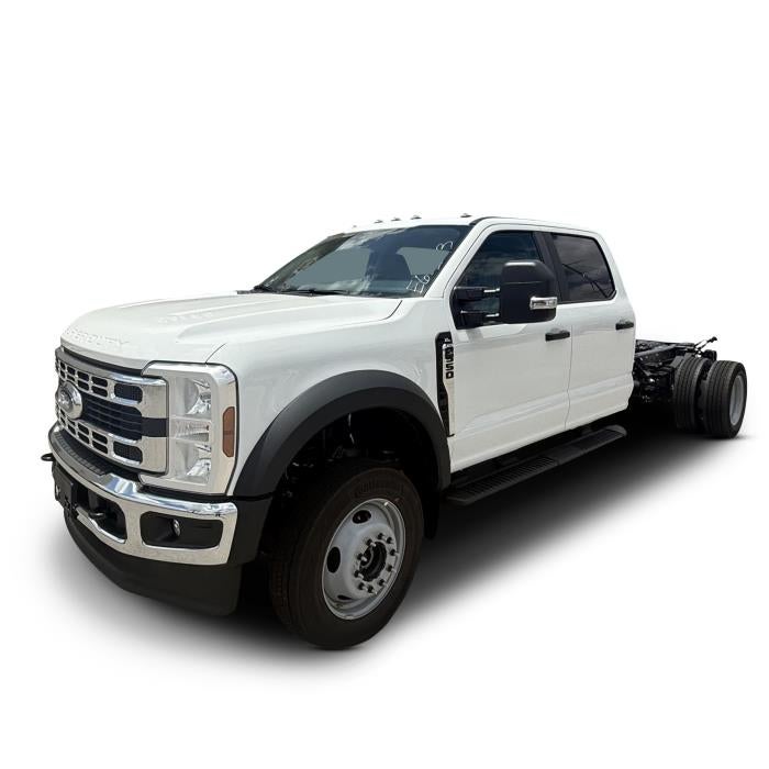 2026 Ford F-550 XL in Oxford White — front three-quarter view