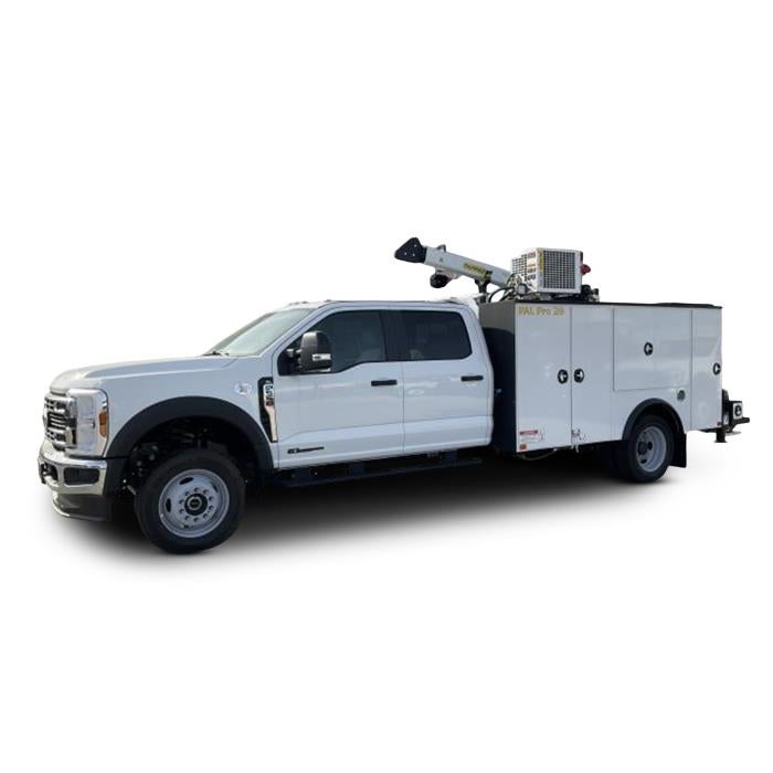 2026 Ford F-550 XL in Oxford White — front three-quarter view
