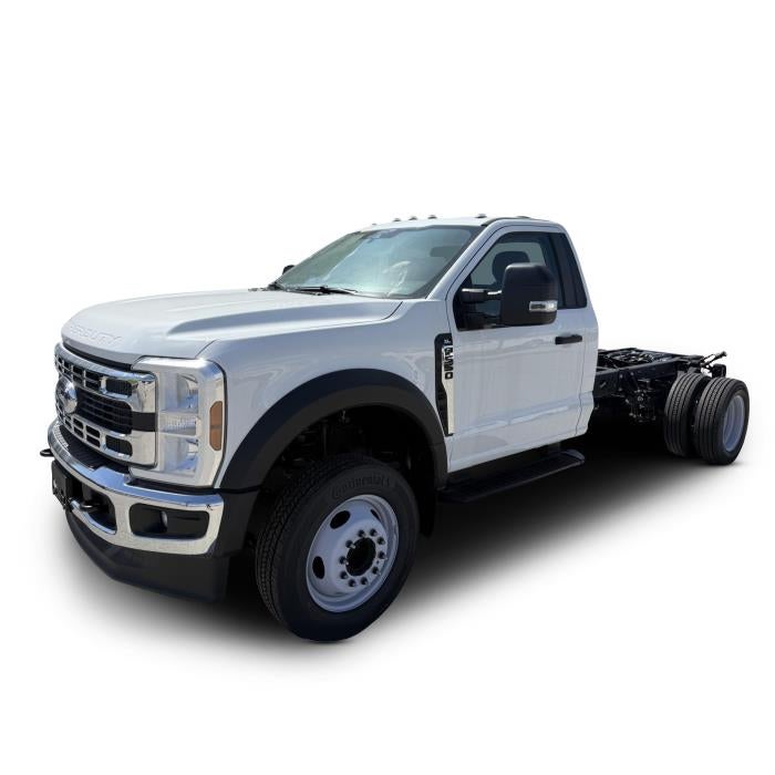 2026 Ford F-550 XL in Oxford White — front three-quarter view