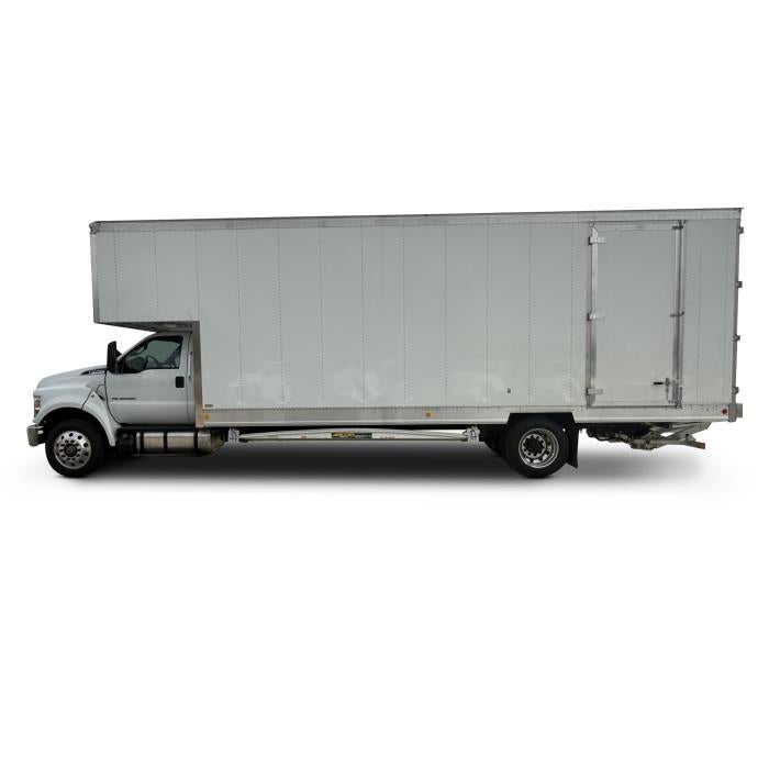 2026 Ford F-750 Standard in Oxford White — front three-quarter view