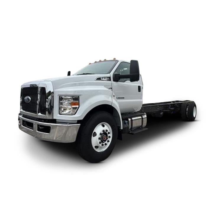 2027 Ford F-750 Preferred in Oxford White — front three-quarter view