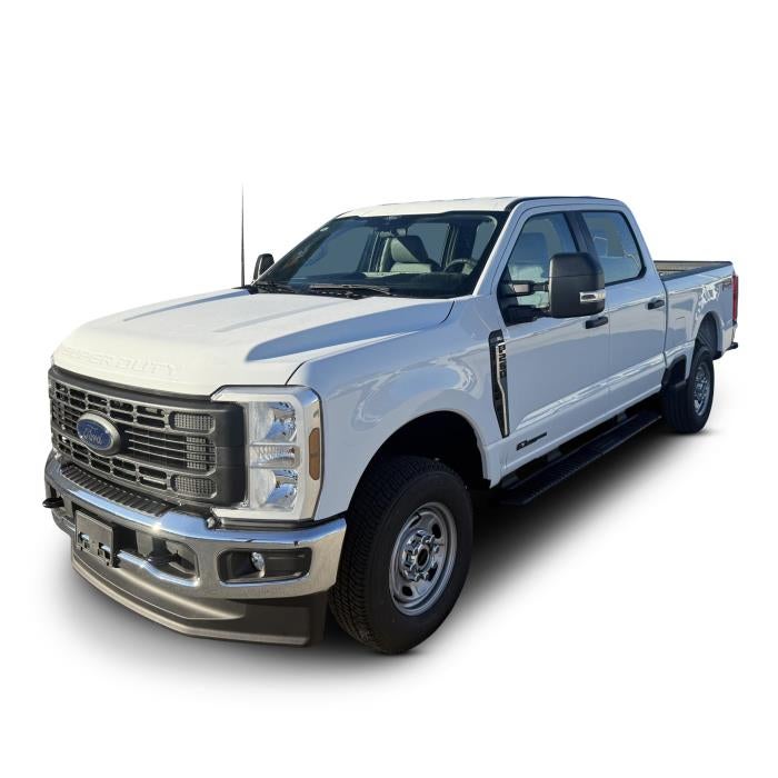 2026 Ford F-250 XL in Oxford White — front three-quarter view