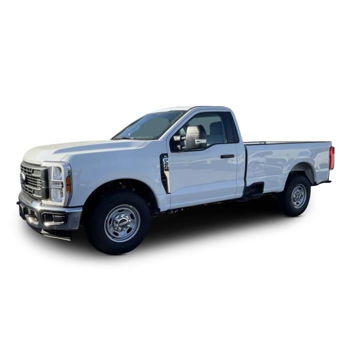 2026 Ford F-250 XL in Oxford White — front three-quarter view