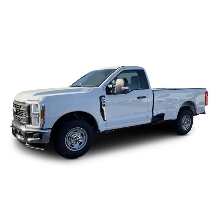 2026 Ford F-250 XL in Oxford White — front three-quarter view
